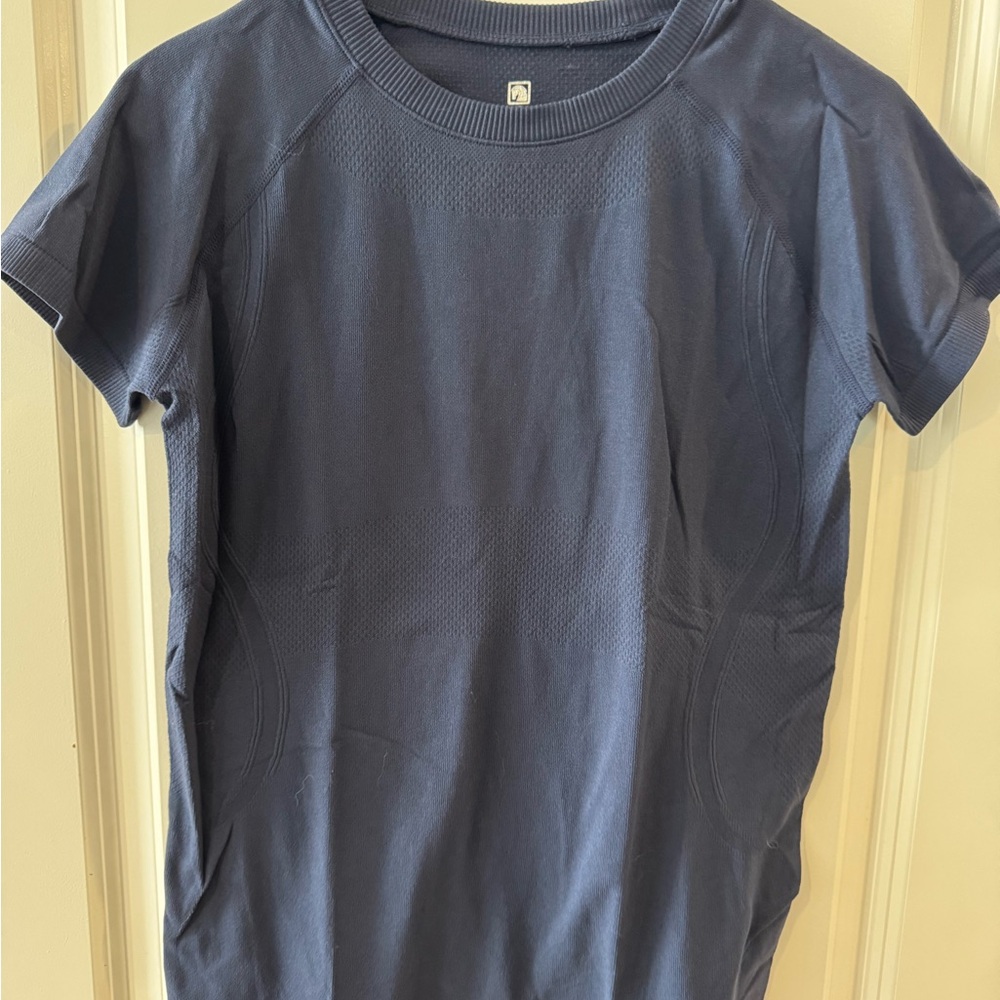 ROMFH Navy Blue Knit Top
